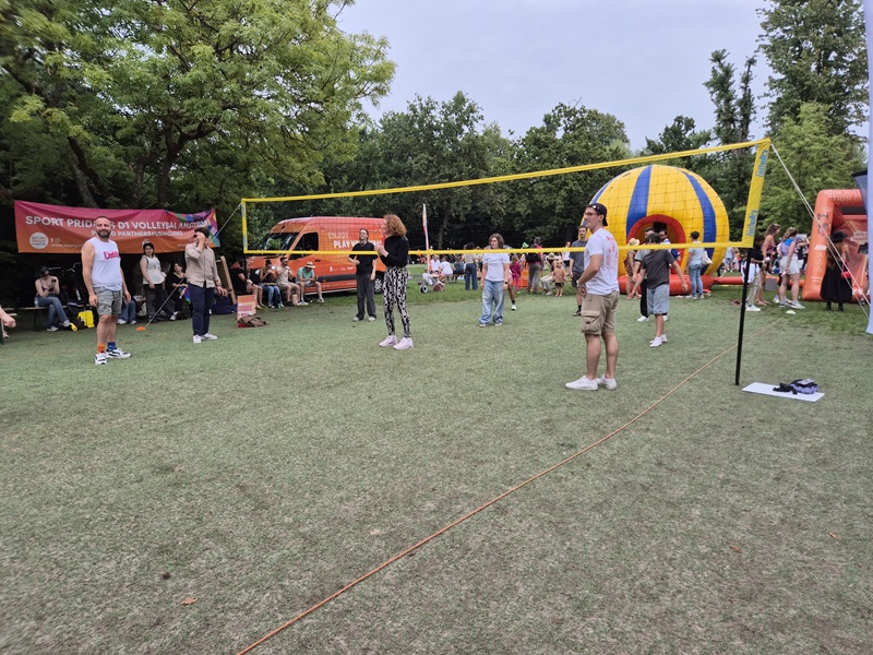 Pride Park: volleyballen is voor iedereen